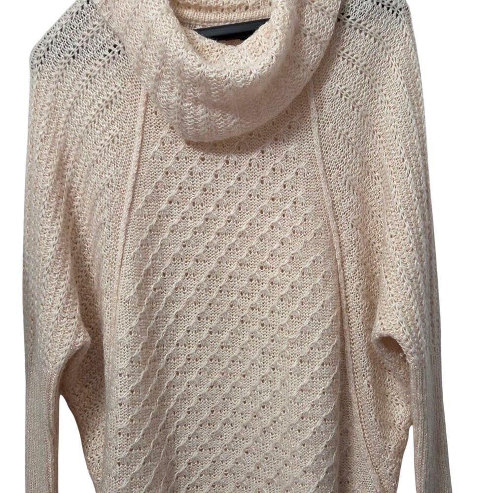 Apt. 9 woman's pink cowl neck sweater size M.